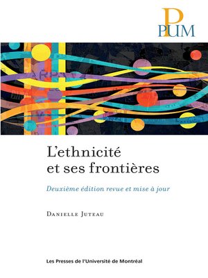 cover image of L'ethnicité et ses frontières
